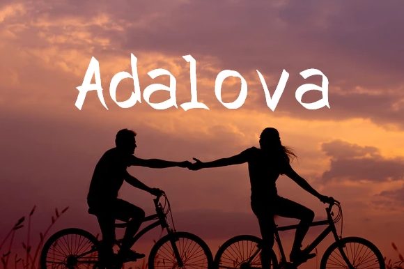Adalova: A Friendly Script Handwritten Font for Real Branding