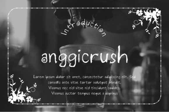 Anggicrush: A Sweet & Friendly Script Handwritten Font for Real Branding