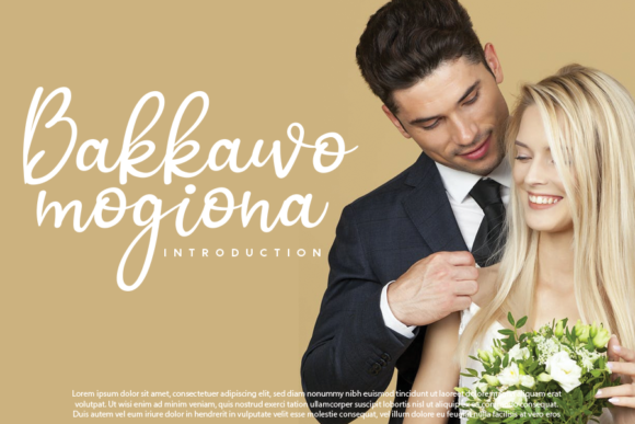 Bakkawo: A Bouncy Handwritten Font for Small Business Branding