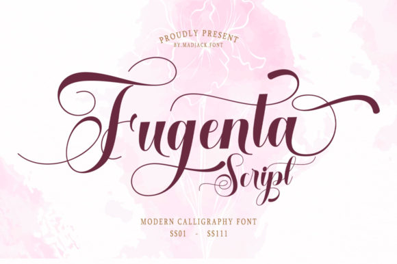 Fugenta: A Script Handwritten Font for Elegant Digital Branding