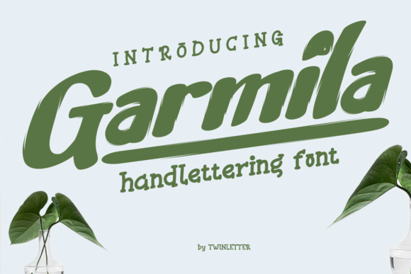 Garmila: A Modern Handwritten Font for Editorial Design