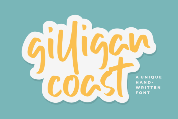 Gilligan Coast: A Font That Breathes Life Into Your Creative Projects