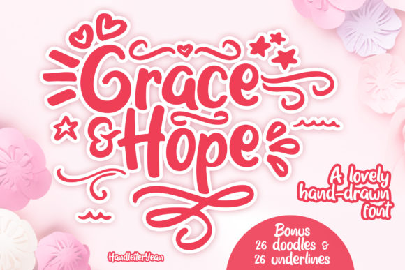 Grace Hope: A Script Handwritten Font That Elevates Your Design