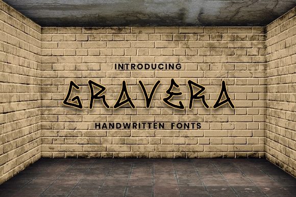 Gravera: A Distinctive Script Handwritten Font for Designers