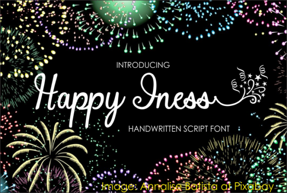 Happy Iness Script Handwritten Font for Elegant Branding