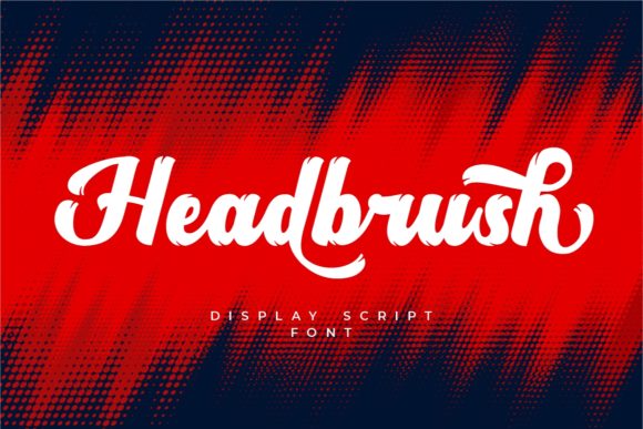Headbrush: A Script Font with Timeless Flow for Editorial Design
