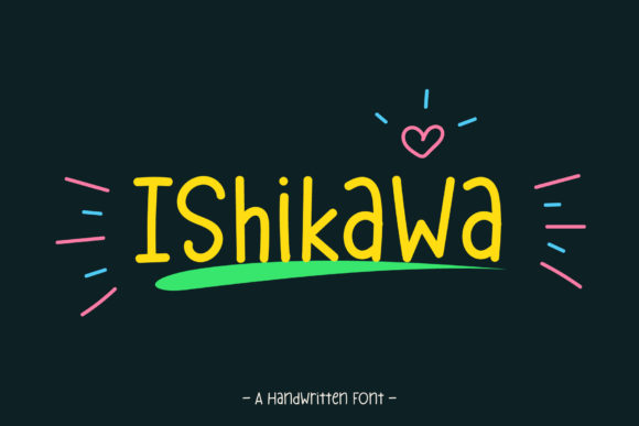 Ishikawa: A Sweet Script Handwritten Font for Digital Branding
