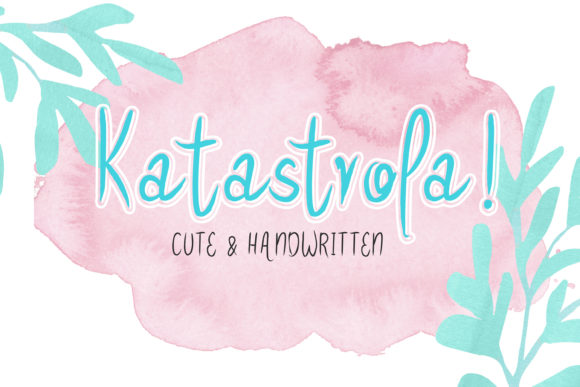 Katastrofa: A Modern Script Handwritten Font for Summer Campaigns
