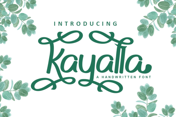 Kayalla: A Script Handwritten Font for Timeless Branding