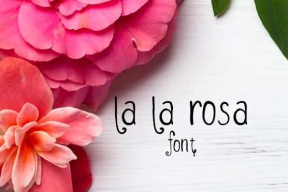 LaLaRosa: The Script Handwritten Font That Elevates Your Campaigns