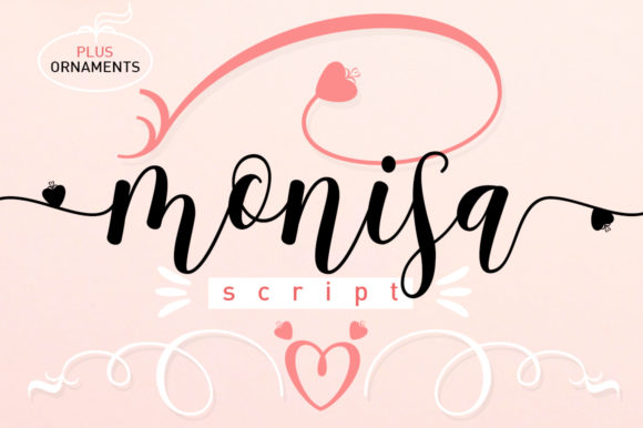 Monisa: A Script Handwritten Font for Elegant Digital Branding