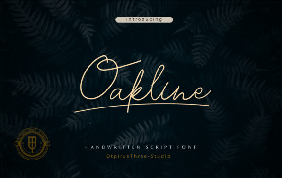 Oakline: A Casual Handwritten Font for Clear, Confident Campaigns
