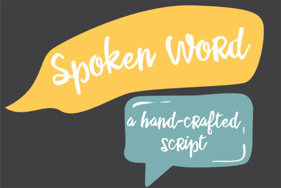 PN Spoken Word: A Sweet & Flowing Script Handwritten Font for Digital Branding