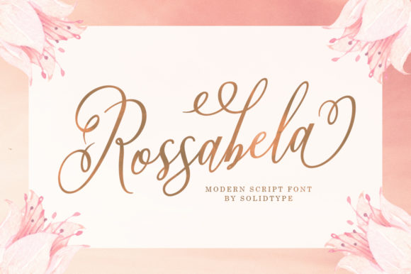 Rossabela Script Handwritten Font for Makers
