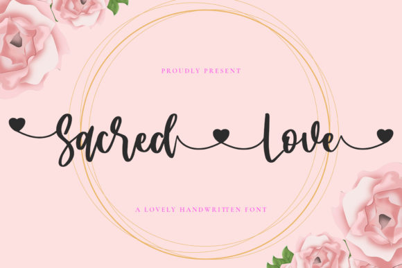 Sacred Love: A Romantic Handwritten Font for Heartfelt Campaigns