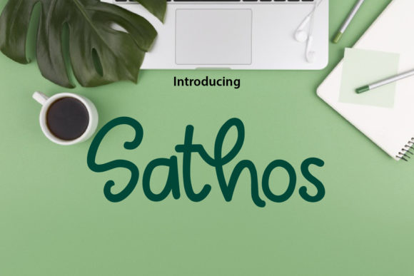 Sathos: A Friendly Script Handwritten Font for Campaign-Ready Designs