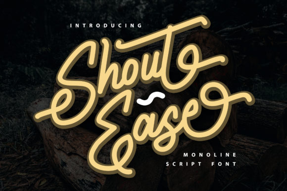 Shout Ease: A Script Handwritten Font for Editorial Warmth