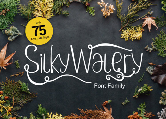Silkywalery: A Premium Script Handwritten Font for Elegant Digital Branding