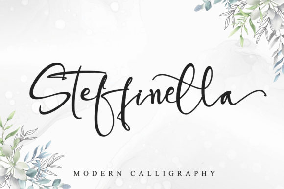 Steffinella: A Delicate Script Handwritten Font for Elegant Web Design