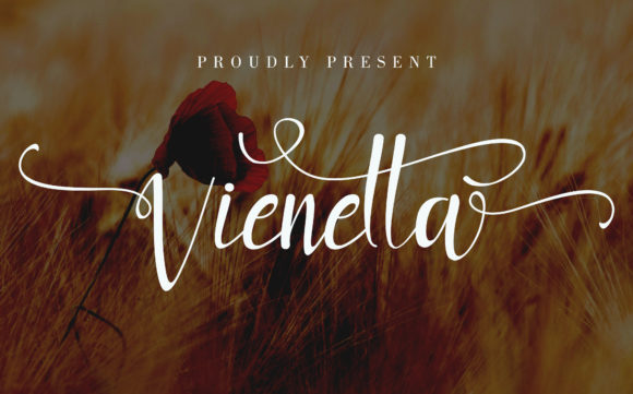Vienetta: Elegant Script Handwritten Font for Romantic Campaigns