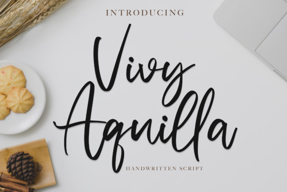 Vivy Aquilla: A Modern Handwritten Font for Scroll-Stopping Brand Content