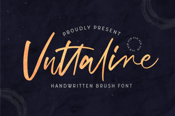 Vuttaline: A Script Handwritten Font That Elevates Real Branding