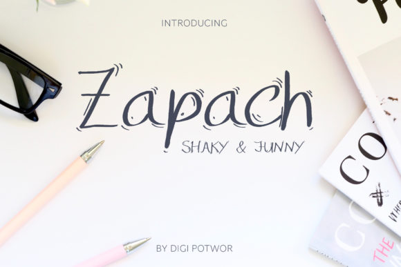 Zapach Handwritten Font for Creative Makers