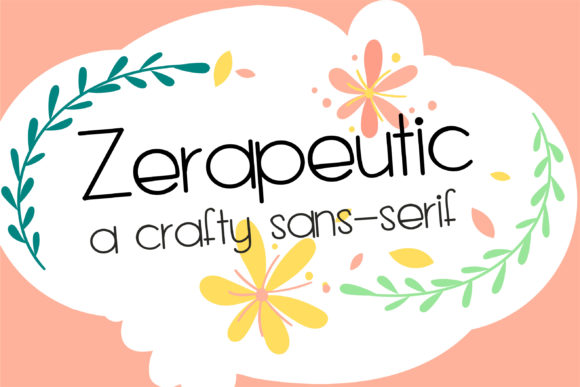 ZP Zerapeutic: A Script Handwritten Font That Elevates DIY Campaigns
